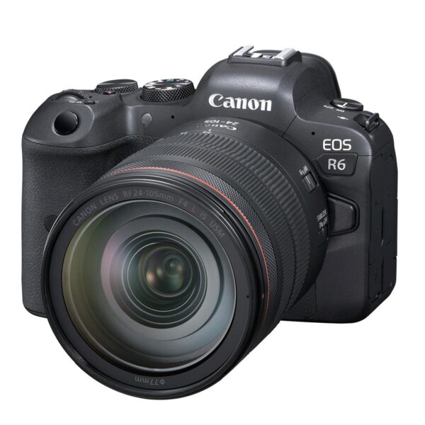 Canon EOS R6 Mirrorless Digital Camera with RF 24-105mm f4 L IS USM Lens