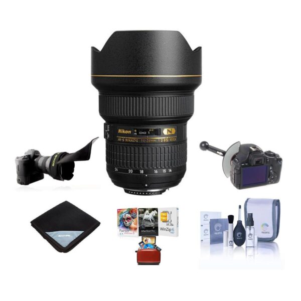 Nikon 14-24mm f2.8G ED-IF AF-S NIKKOR Lens - USA With Free Mac Accessory Bundle