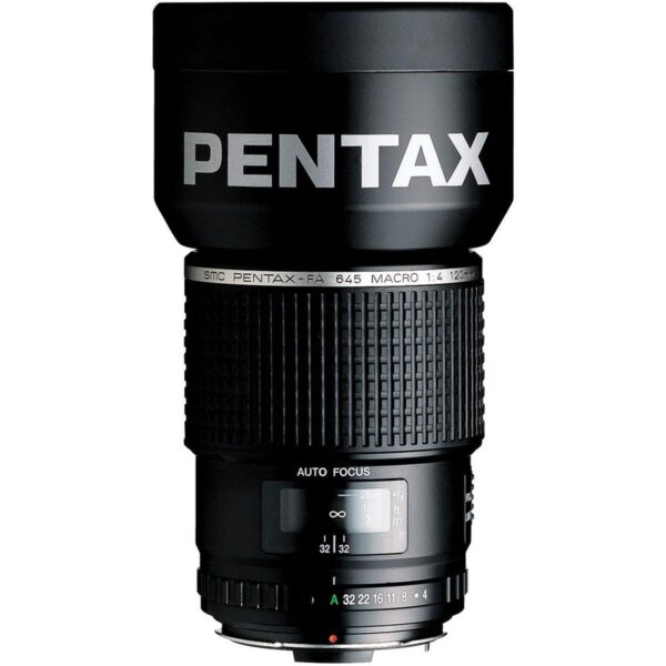 Pentax SMCP-FA 645 120mm f4 Macro Lens with Case & Hood for 645 Auto Focus - USA