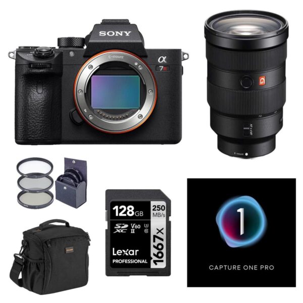 Sony Alpha a7R III Mirrorless Camera (V2) w24-70mm f2.8 GM Lens, Capture One