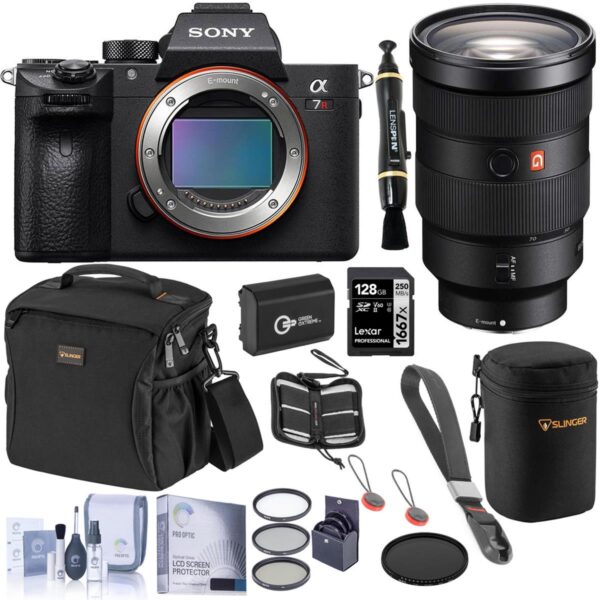 Sony Alpha a7R III Mirrorless Camera (V2) with 24-70mm f2.8 GM Lens, Acc. Kit