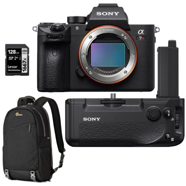 Sony Alpha a7R IV Mirrorless Digital Camera Body (V2) with VG-C4EM Vertical Grip