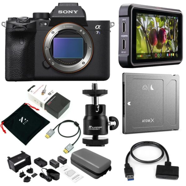 Sony Alpha a7S III Mirrorless Digital Camera with Atomos Ninja V, 1TB SSD & Acc